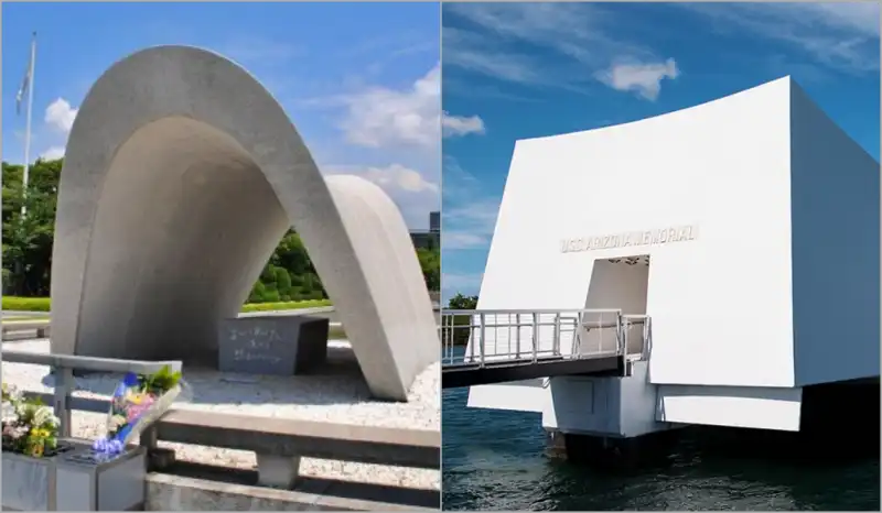 gemellaggio parco del memoriale della pace hiroshima e il national memorial di pearl harbor  6