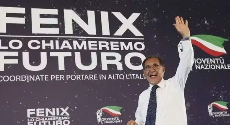 ignazio la russa a fenix - gioventu nazionale