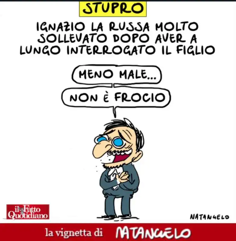 IGNAZIO LA RUSSA BY NATANGELO