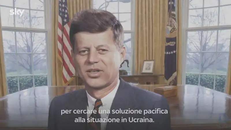 il deepfake di john fitzgerald kennedy a skytg24 