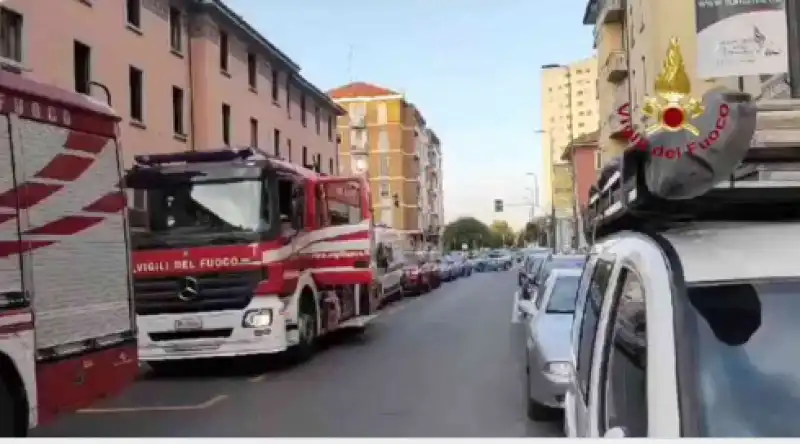 incendio casa di riposo di milano