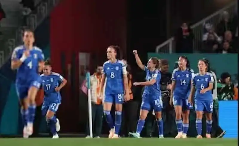 ITALIA ARGENTINA MONDIALE DI CALCIO FEMMINILE 