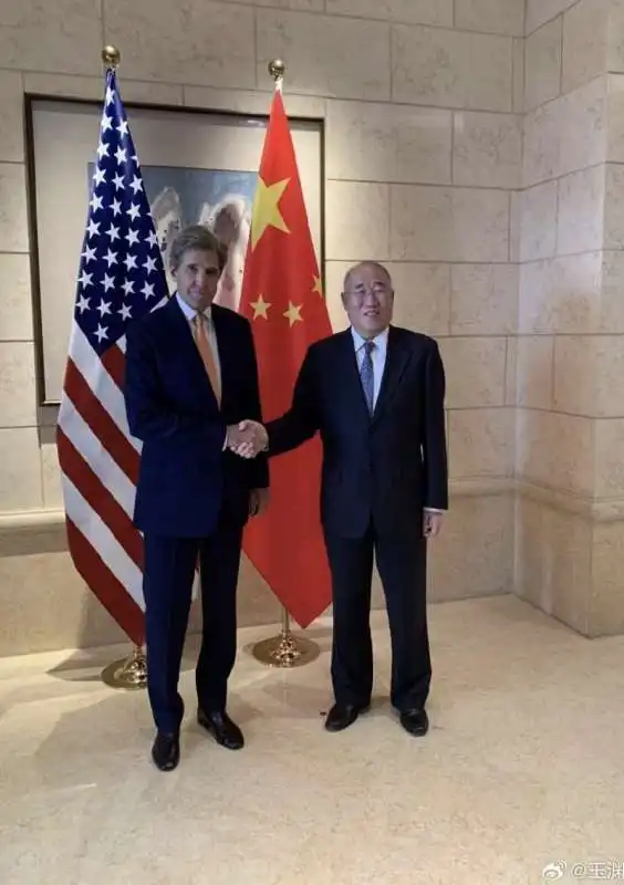 john kerry   xie zhenhua 2