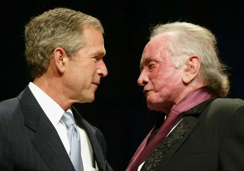 johnny cash george bush jr