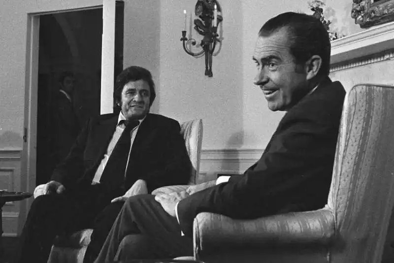 johnny cash richard nixon