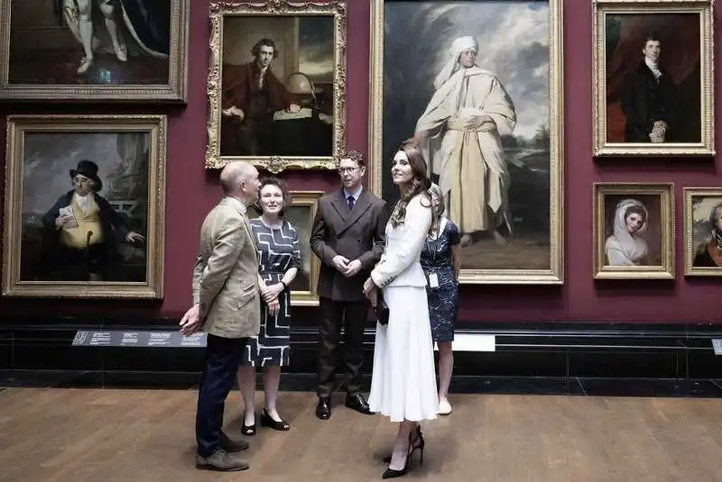 kate middleton alla national portrait gallery      