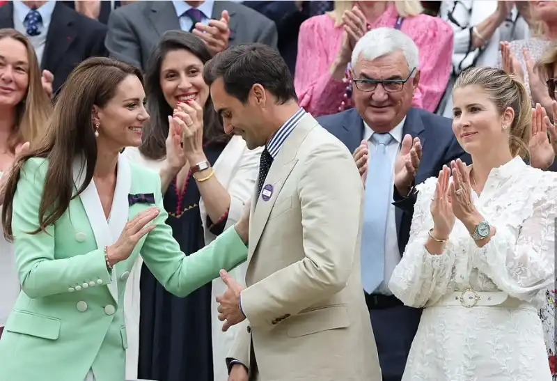 KATE MIDDLETON ROGER FEDERER