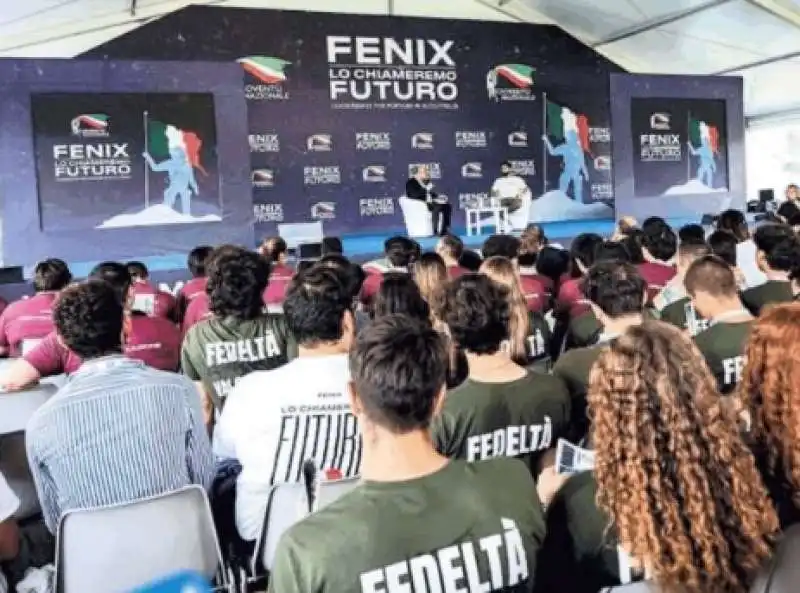 la manifestazione fenix 2023 di gioventu nazionale 