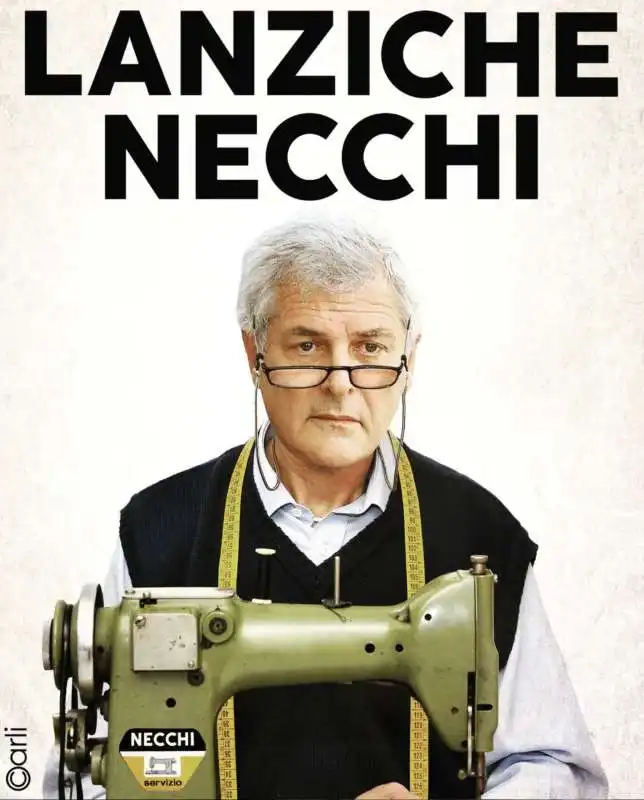 LANZICHE-NECCHI - MEME SU ALAIN ELKANN BY EMILIANO CARLI 