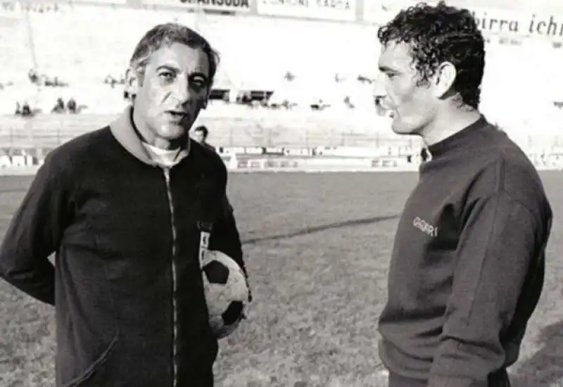 MANLIO SCOPIGNO E GIGI RIVA