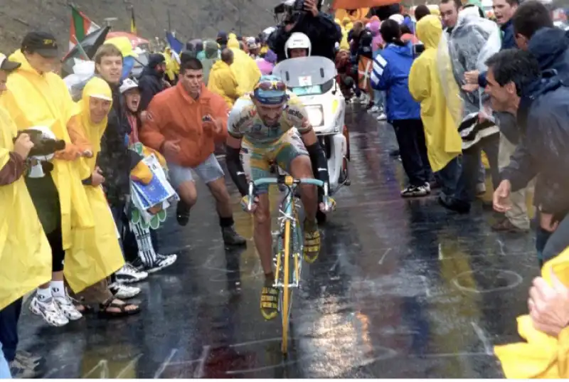 marco pantani tappa del galibier al tour del 1998