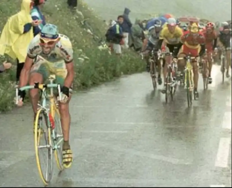 marco pantani tappa del galibier al tour del 1998