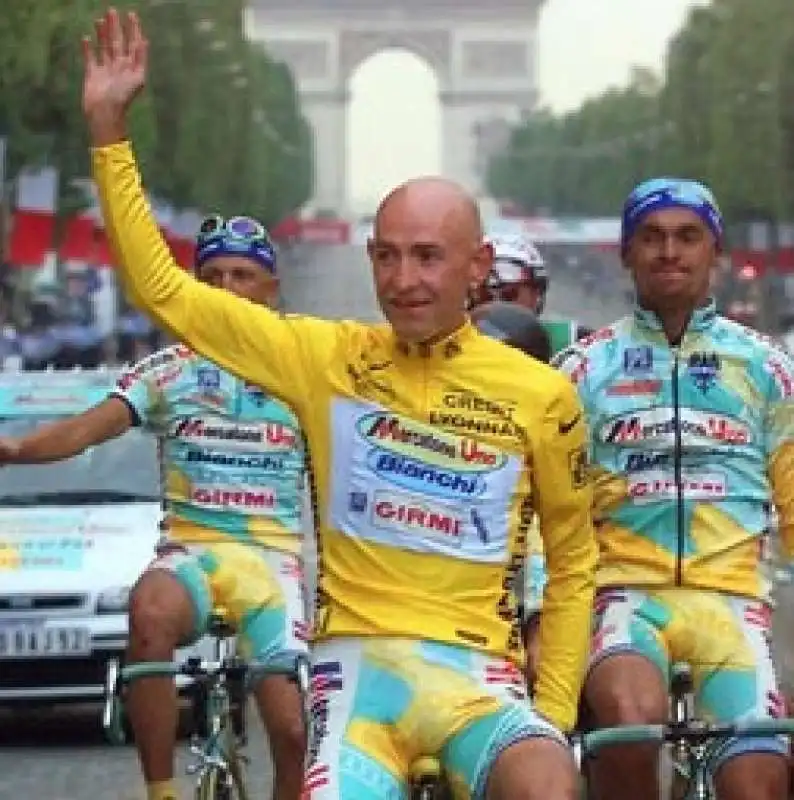 marco pantani - vittoria al tour de france 1998