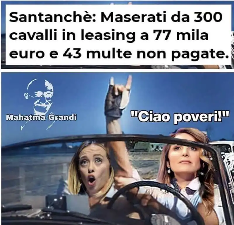 meme su daniela santanche    