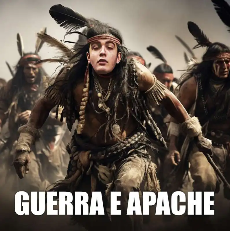 MEME SU LEONARDO APACHE LA RUSSA