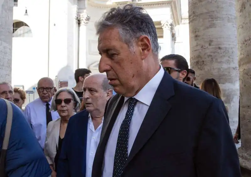 nino di matteo   funerali di andrea  purgatori  