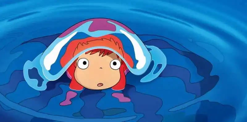 Ponyo sulla scogliera 