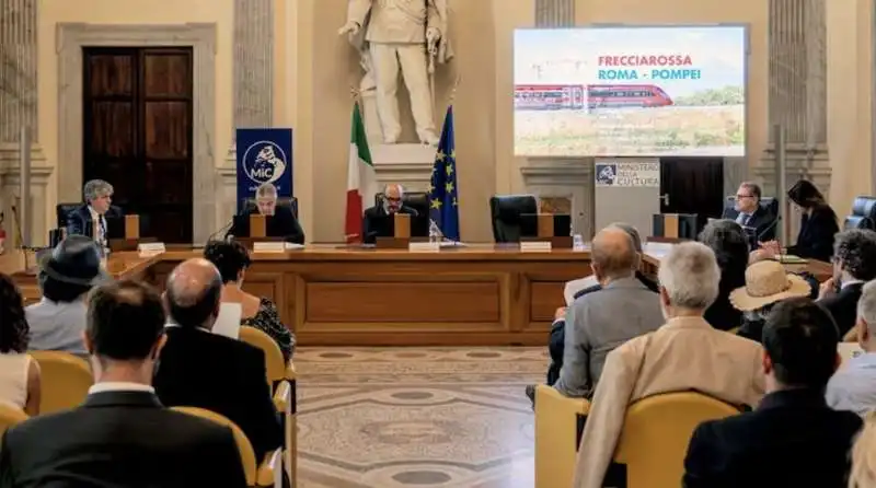 PRESENTAZIONE FRECCIAROSSA ROMA - POMPEI 