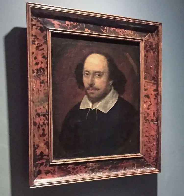 ritratto di shakespeare alla national portrait gallery 