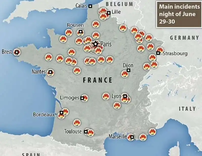 rivolta in francia dopo la morte di nahel 3