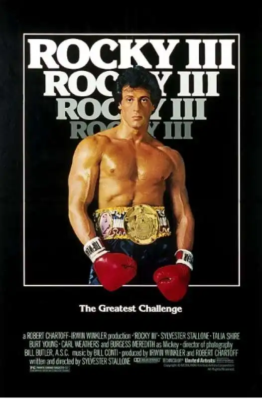 rocky III - locandina