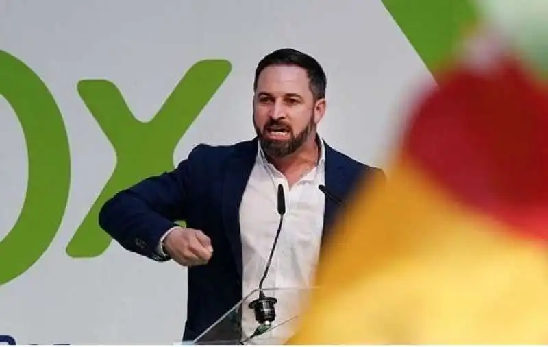 Santiago Abascal - leader di vox 