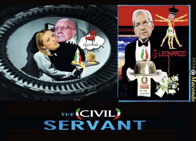 THE CIVIL SERVANT - VIGNETTA BY MACONDO 