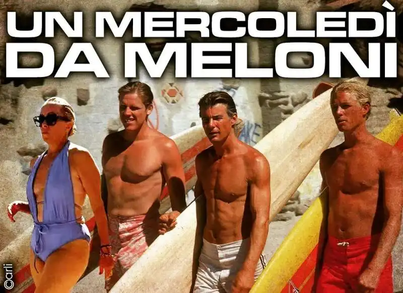 UN MERCOLEDI DA MELONI - MEME BY EMILIANO CARLI