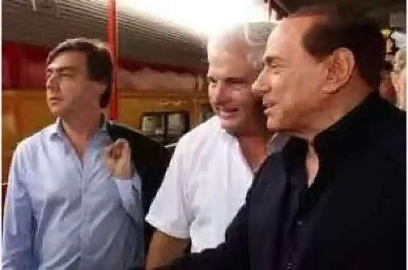 VALTER LAVITOLA - RICARDO MARTINELLI - SILVIO BERLUSCONI