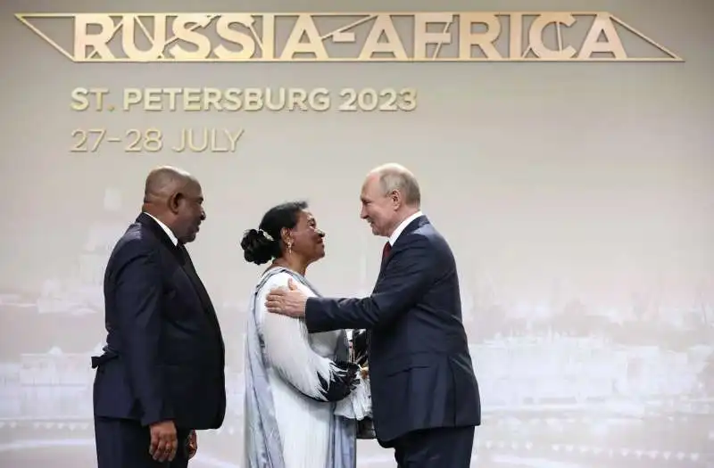 vladimir putin   summit russia africa 2023      