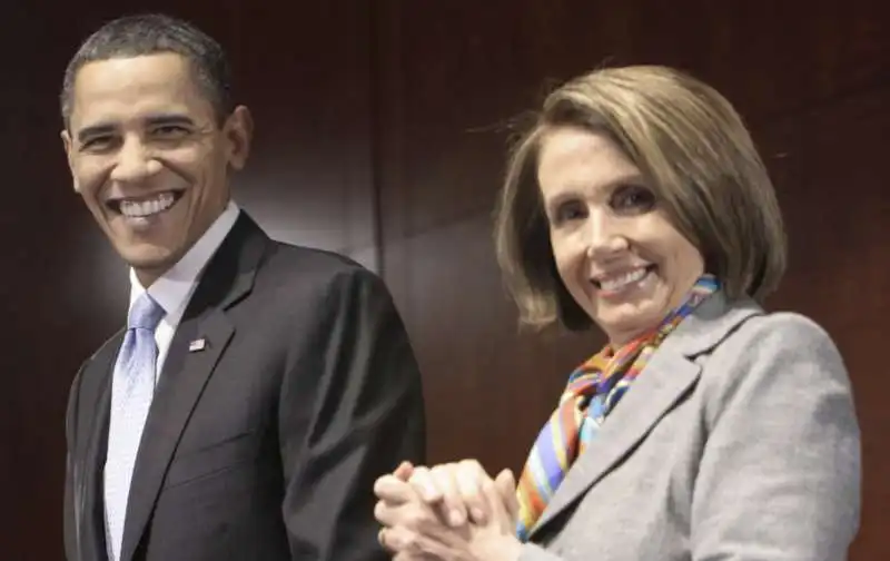 BARACK OBAMA NANCY PELOSI 