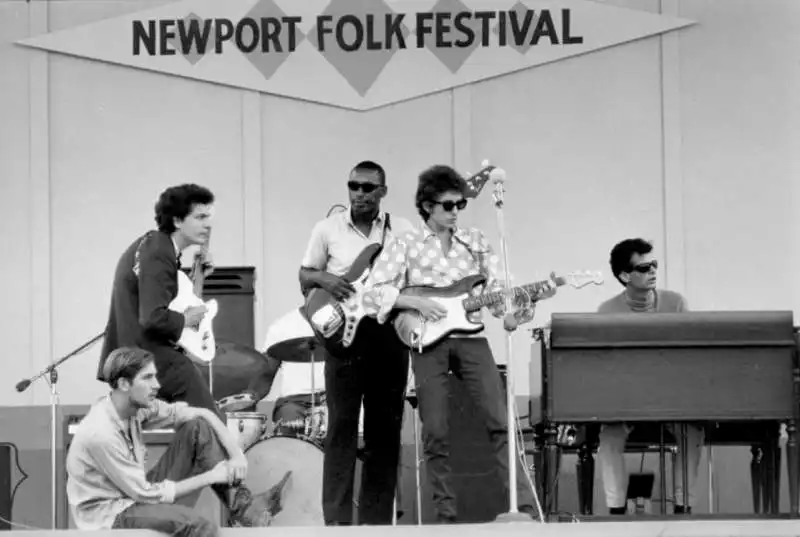 bob dylan al newport folk festival del 1965 