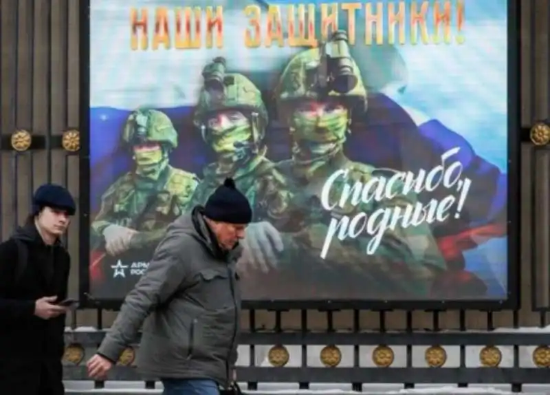 campagna di arruolamento in russia