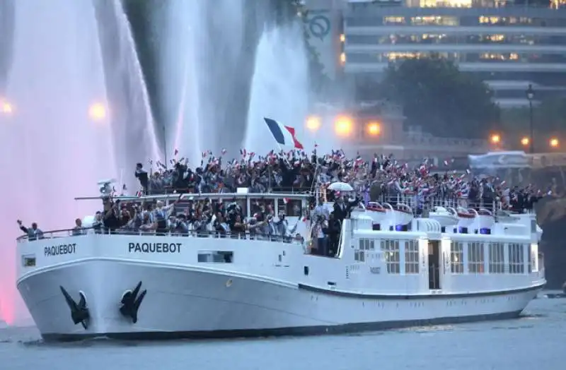 cerimonia di apertura delle olimpiadi di parigi   7