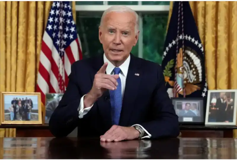 discorso sul ritiro di joe biden