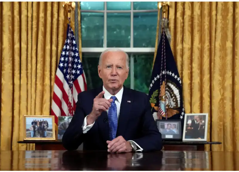 discorso sul ritiro di joe biden