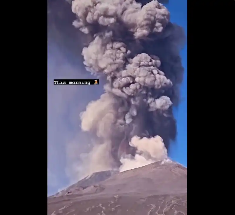 etna eruzione