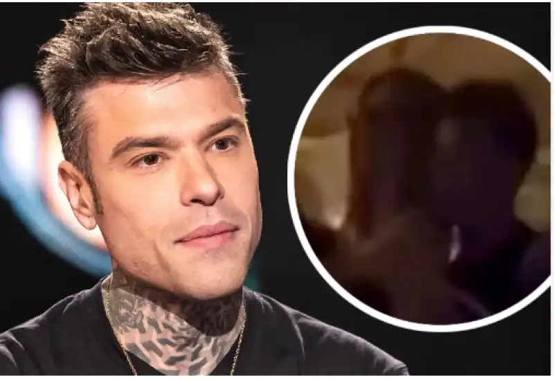 fedez e misteriosa ragazza in discoteca