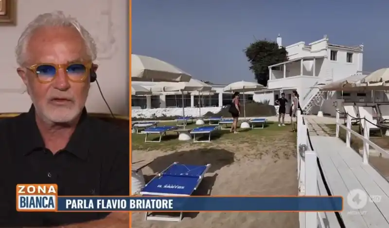 flavio briatore zona bianca