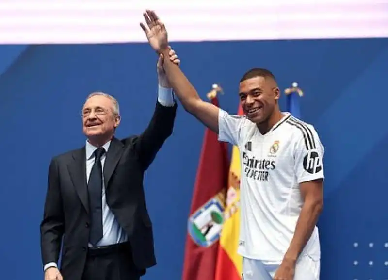 florentino perez kylian mbappe 