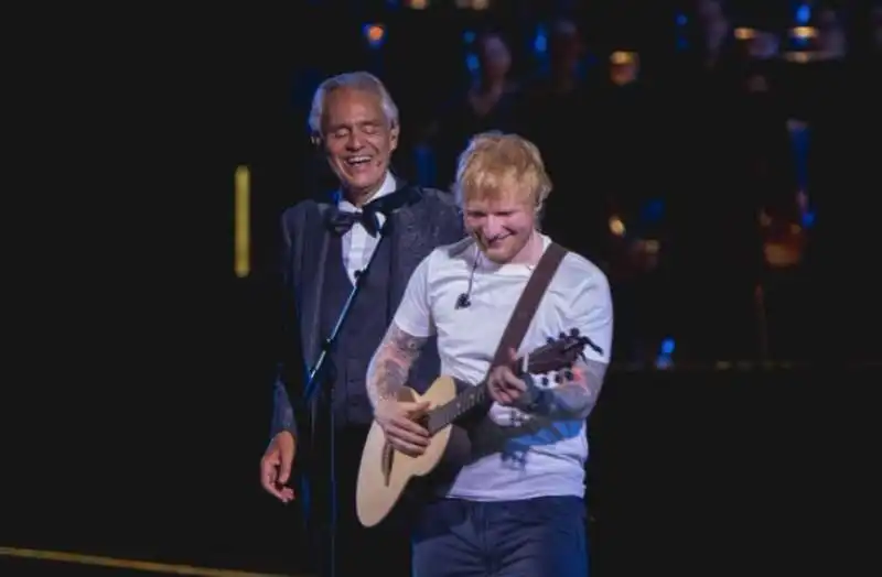 i trent anni di carriera di andrea bocelli ed sheeran 1