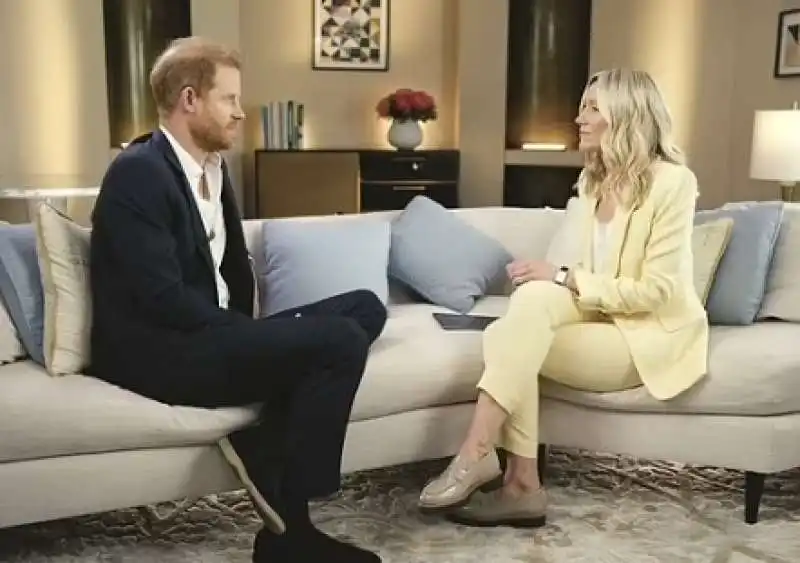 intervista del principe harry con itv 1