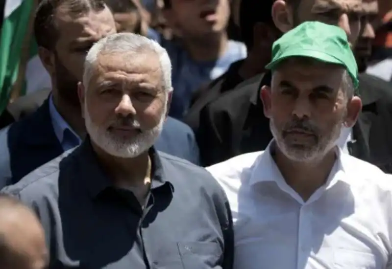 ismail haniyeh    yaya sinwar  