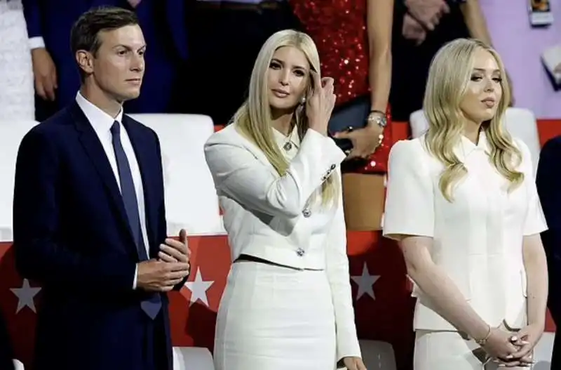 jared kushner   ivanka e tiffany trump 