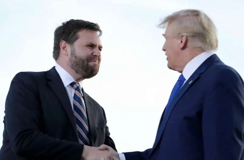 jd vance.   donald trump  