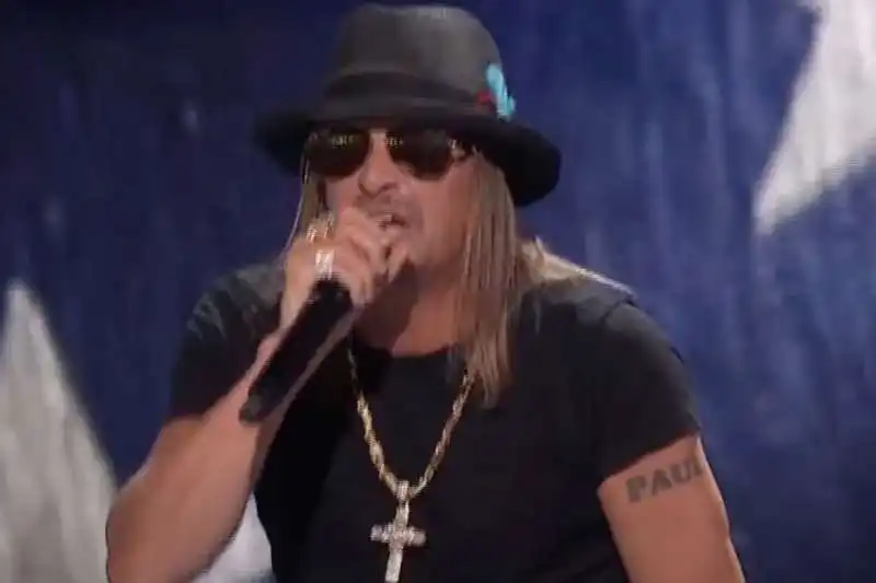 kid rock  alla convention repubblicana di milwaukee 2