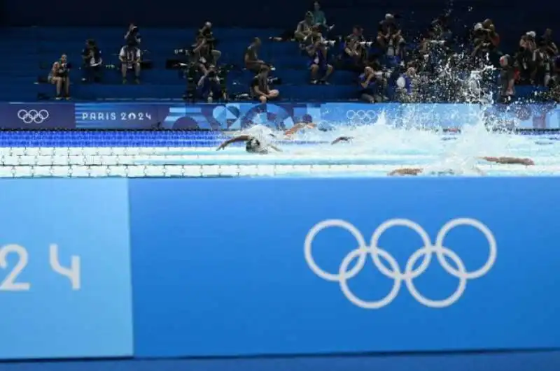 Le batterie dei 100 stile libero alle Olimpiadi di Parigi 2024