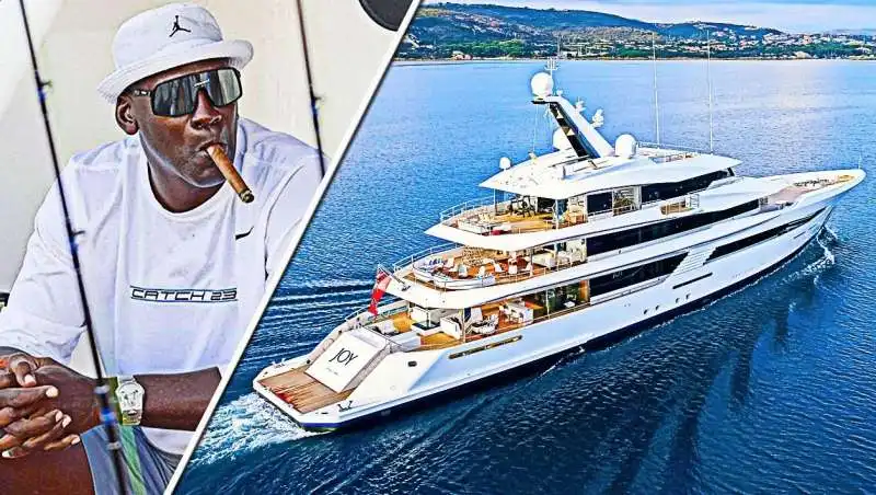 lo yacht di michael jordan