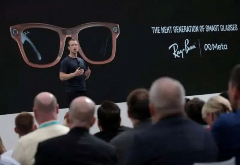 mark zuckerberg - meta luxottica - ray ban 