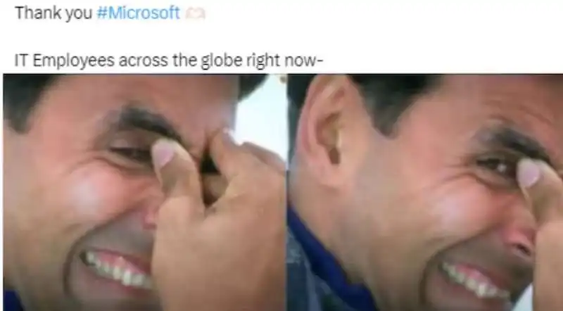 microsoft down meme   1